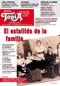 El Estallido de La familia - Revista Topía Tapa del El Estallido de La familia