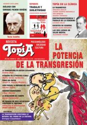 Tapa Revista Topía "La potencia de la transgresión"