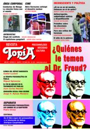 Tapa de la revista Topía: ¿Quienes le temen al Dr. Freud? de Ago/2011