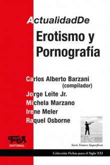 Tapa del libro ActualidadDe Erotismo y Pornografía