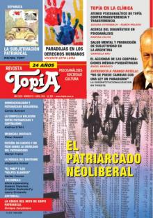 Tapa de revista Topía Abril 2014