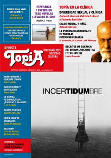 Tapa de Revista Topía #82 (Abril/2018) - Incertidumbre