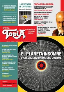 Tapa Revista Topía n76. El planeta insomne. Una subjetividad que no duerme.