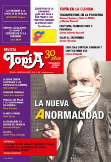 Tapa Revista Topía #89 (Agosto/2020). La nueva Anormalidad.