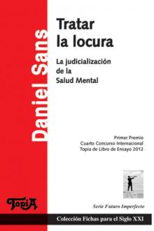 Tapa del libro "Tratar la locura" de Daniel Sans