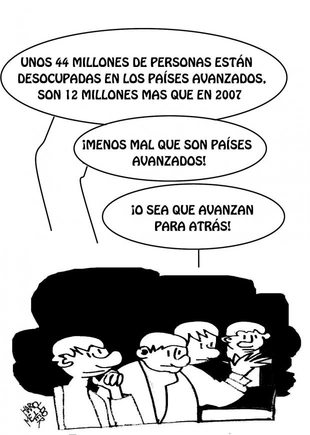 Paises avanzados (Viñeta de Haroldo Meyer)