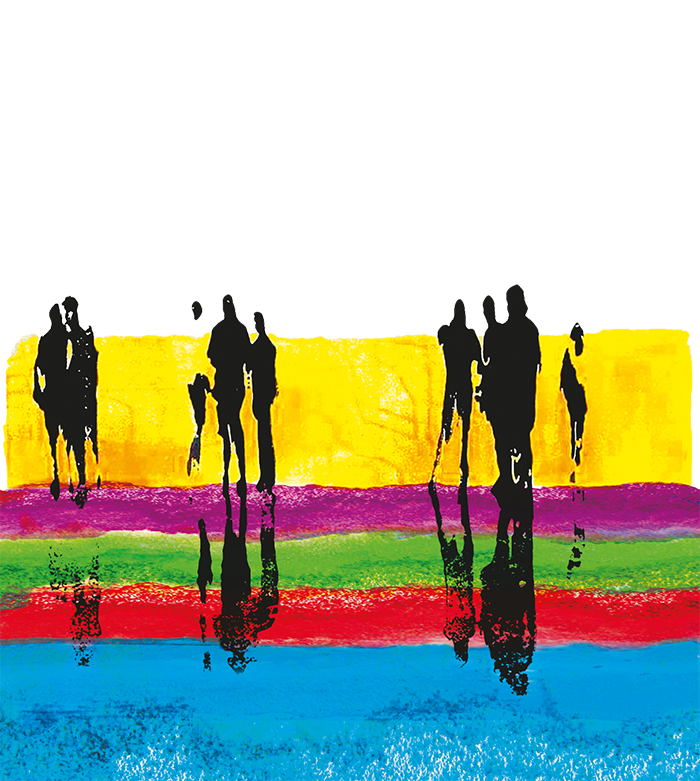 El malestar de los varones — siluetas